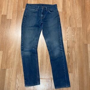 Men's Levi’s 511 Dark Blue Slim Fit Jeans 32 x 34